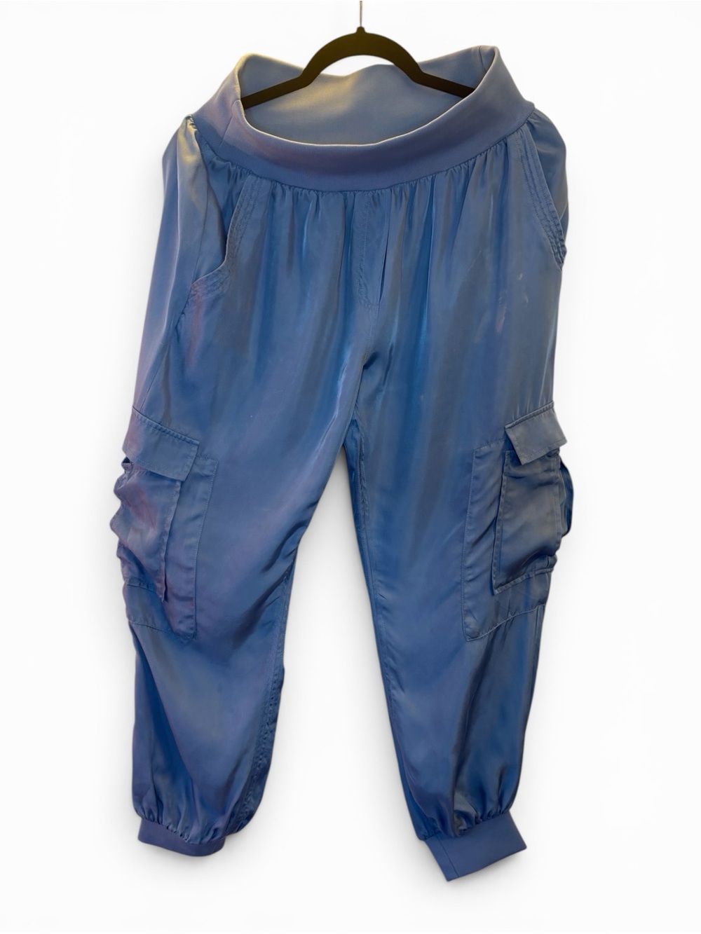 cinq a sept Blue Cargo Jogger Pants